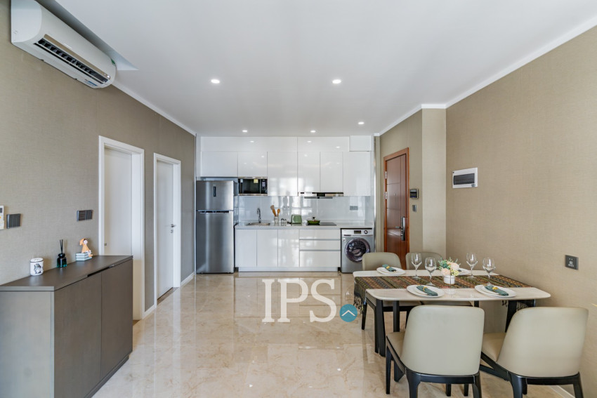 2 Bedroom Serviced Apartment For Rent - One Park, Srah Chork, Phnom Penh