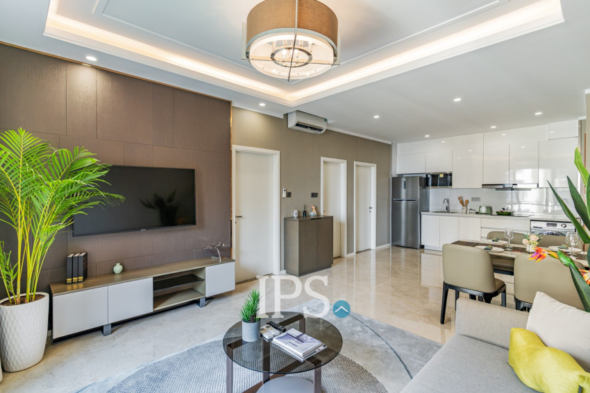 2 Bedroom Serviced Apartment For Rent - One Park, Srah Chork, Phnom Penh
