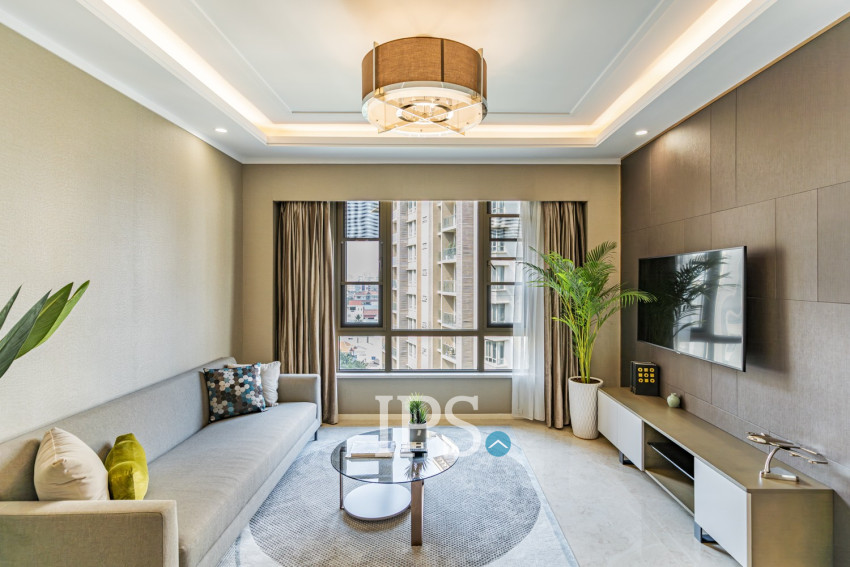 2 Bedroom Serviced Apartment For Rent - One Park, Srah Chork, Phnom Penh