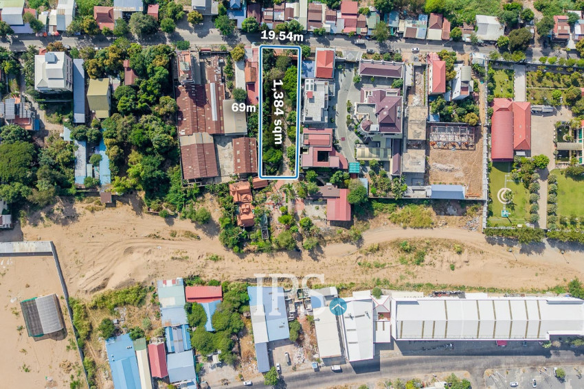 1,384 Sqm Residential Land For Sale - Chroy Changvar, Pnom Penh