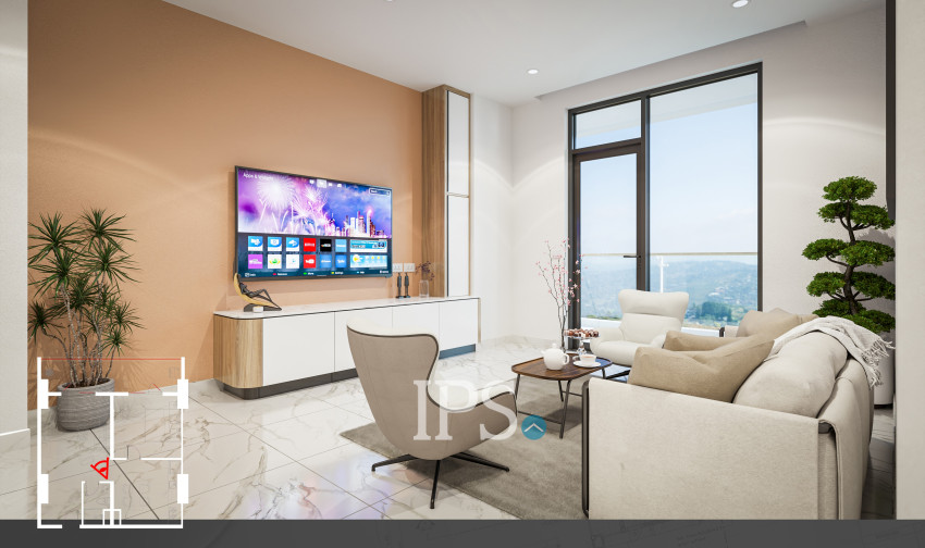 1 Bedroom Condo for Sale - LZ Sea View Premium, Sihanoukville