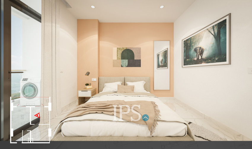 1 Bedroom Condo for Sale - LZ Sea View Premium, Sihanoukville