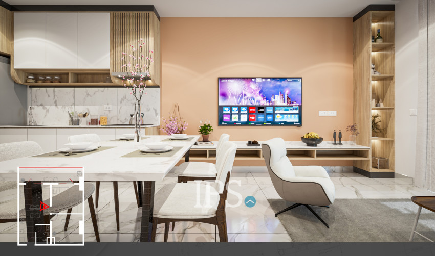 2 Bedroom Condo for Sale - LZ Sea View Premium, Sihanoukville