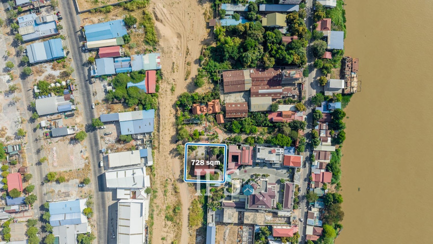 728 Sqm Residential Land For Sale - Chroy Changvar, Phnom Penh