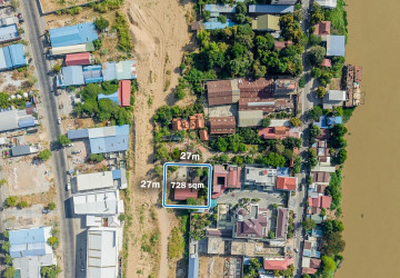 728 Sqm Residential Land For Sale - Chroy Changvar, Phnom Penh thumbnail