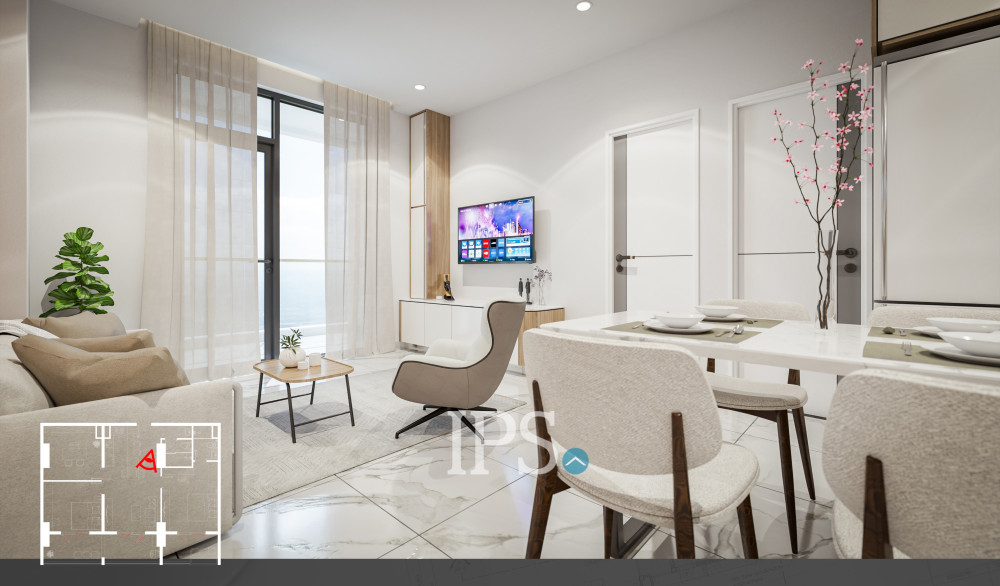 3 Bedroom Condo for Sale - LZ Sea View Premium, Sihanoukville