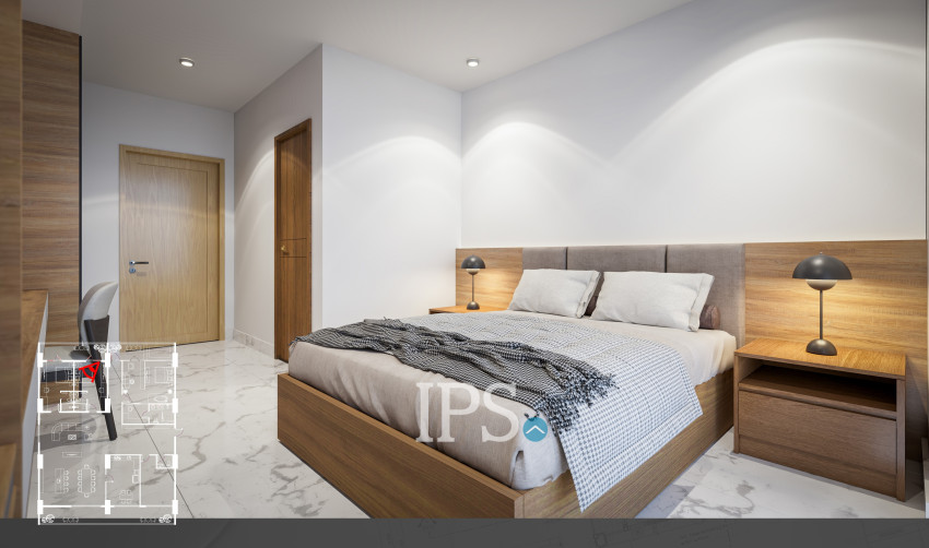 3 Bedroom Penthouse Residence for Sale in Sihanoukville  LZ Sea View Premium