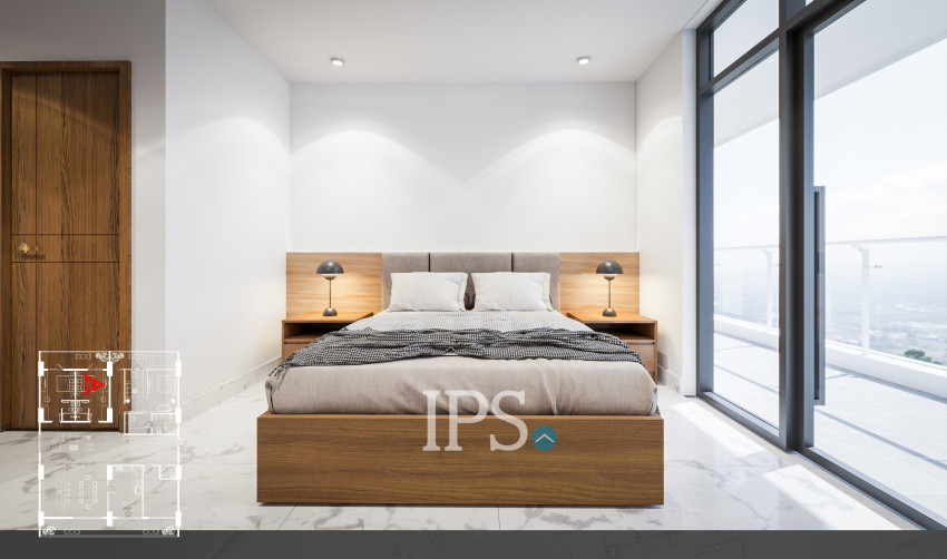 3 Bedroom Penthouse Residence for Sale in Sihanoukville  LZ Sea View Premium