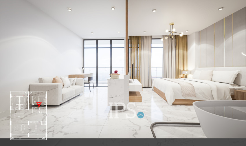 3 Bedroom Penthouse Residence for Sale in Sihanoukville  LZ Sea View Premium