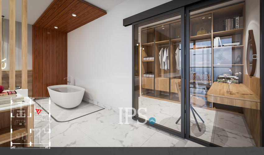 3 Bedroom Penthouse Residence for Sale in Sihanoukville  LZ Sea View Premium