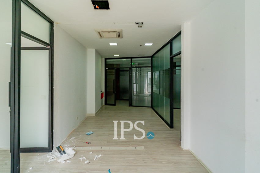 60 Sqm Office Space For Rent - Beoung Raing, Phnom Penh