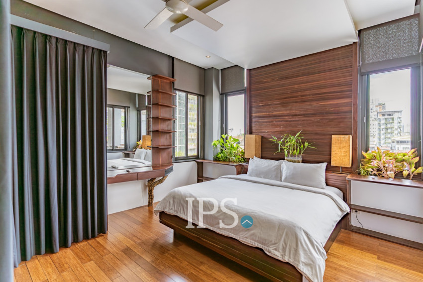 អាផាតមិន ១ បន្ទប់គេងសម្រាប់ជួល - ទន្លេបាសាក់ ភ្នំពេញ