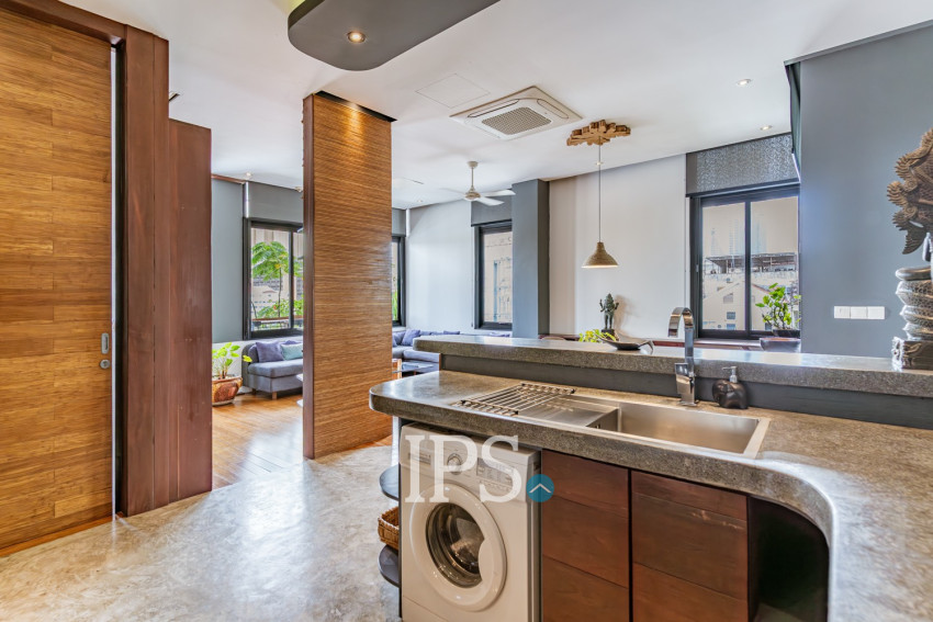 អាផាតមិន ១ បន្ទប់គេងសម្រាប់ជួល - ទន្លេបាសាក់ ភ្នំពេញ