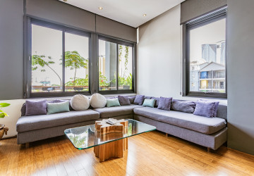 1 Bedroom Serviced Apartment For Rent - Tonle Bassac, Phnom Penh thumbnail