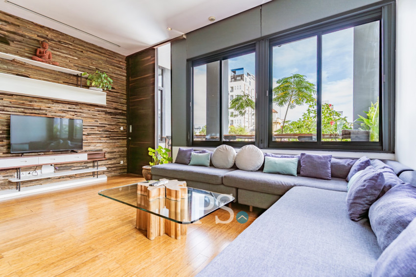 អាផាតមិន ១ បន្ទប់គេងសម្រាប់ជួល - ទន្លេបាសាក់ ភ្នំពេញ