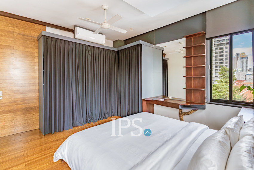 អាផាតមិន ១ បន្ទប់គេងសម្រាប់ជួល - ទន្លេបាសាក់ ភ្នំពេញ