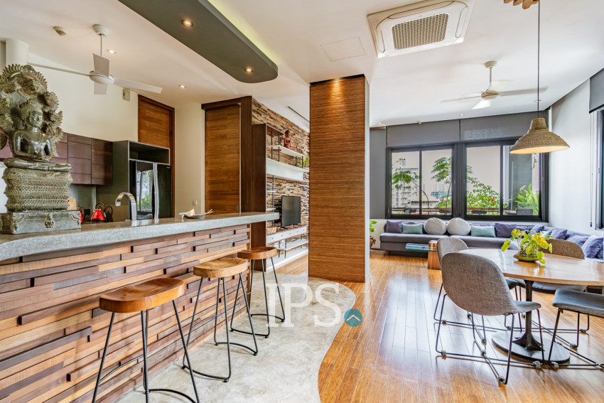 អាផាតមិន ១ បន្ទប់គេងសម្រាប់ជួល - ទន្លេបាសាក់ ភ្នំពេញ