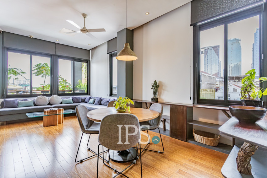 អាផាតមិន ១ បន្ទប់គេងសម្រាប់ជួល - ទន្លេបាសាក់ ភ្នំពេញ