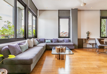 1 Bedroom Serviced Apartment For Rent - Tonle Bassac, Phnom Penh thumbnail