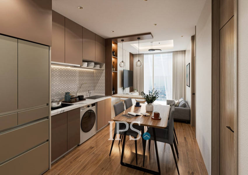 1 Bedroom Condo For Sale - GATO Tower, BKK1, Phnom Penh