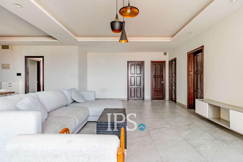 3 Bedroom Condo For Rent- Rose Condo, Tonle Bassac, Phnom Penh