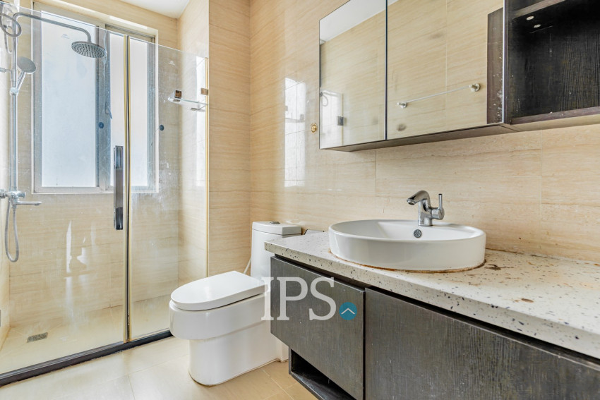 3 Bedroom Condo For Rent- Rose Condo, Tonle Bassac, Phnom Penh