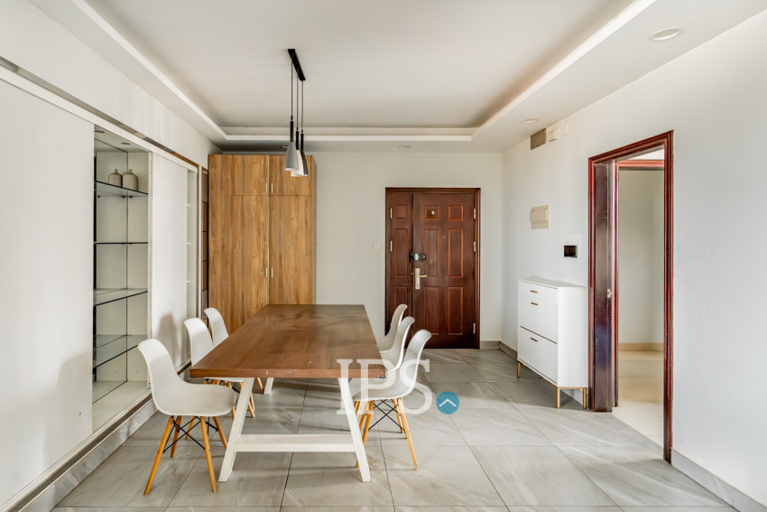 3 Bedroom Condo For Rent- Rose Condo, Tonle Bassac, Phnom Penh