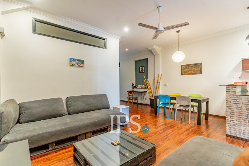 Renovated 2 Bedroom Apartment For Rent - Phsar Thmei 3, Phnom Penh