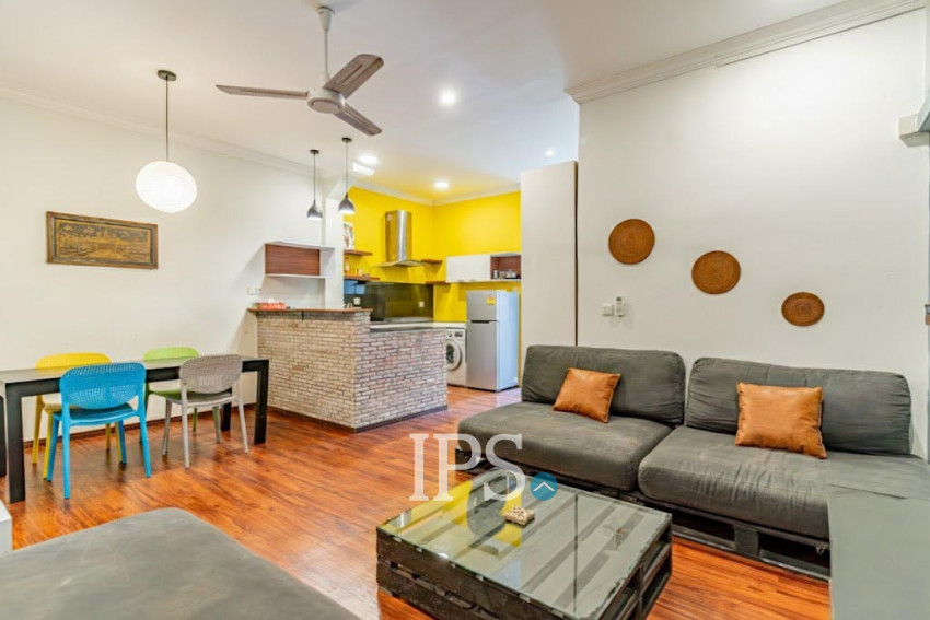 Renovated 2 Bedroom Apartment For Rent - Phsar Thmei 3, Phnom Penh