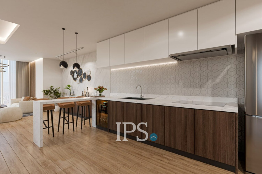 3 Bedroom Condo For Sale - GATO Tower, BKK1, Phnom Penh