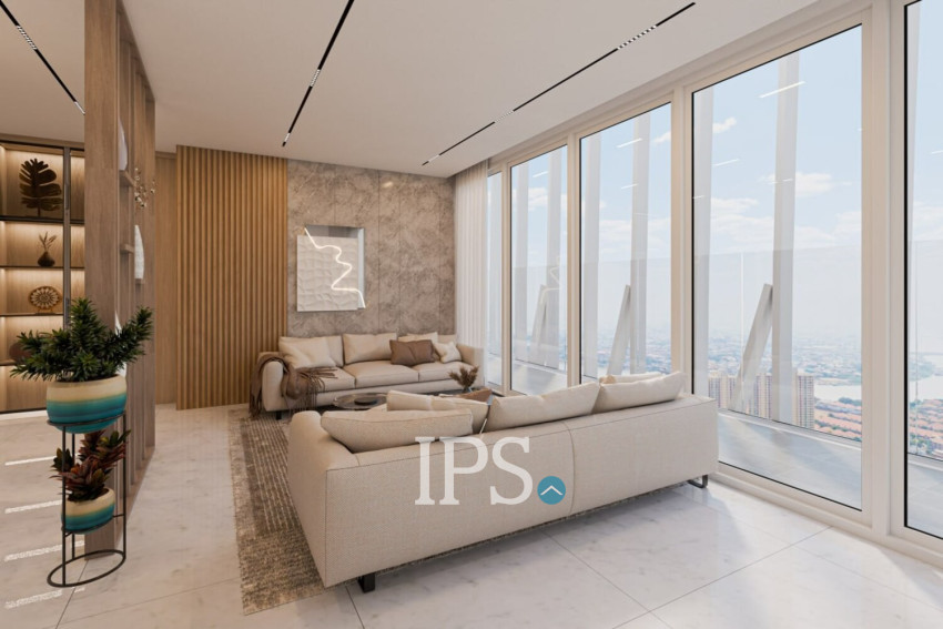 6 Bedroom Penthouse For Sale - GATO Tower, BKK1, Phnom Penh