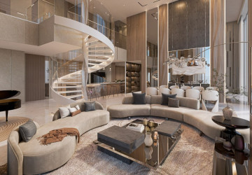 6 Bedroom Penthouse For Sale - GATO Tower, BKK1, Phnom Penh thumbnail