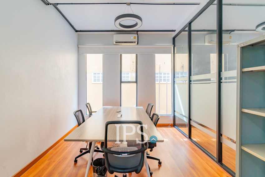 14 Sqm Serviced Office Space For Rent - BKK1, Phnom Penh