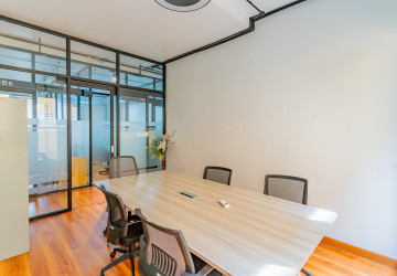14 Sqm Serviced Office Space For Rent - BKK1, Phnom Penh thumbnail