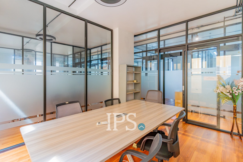14 Sqm Serviced Office Space For Rent - BKK1, Phnom Penh