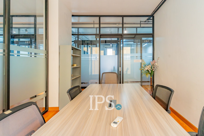 14 Sqm Serviced Office Space For Rent - BKK1, Phnom Penh