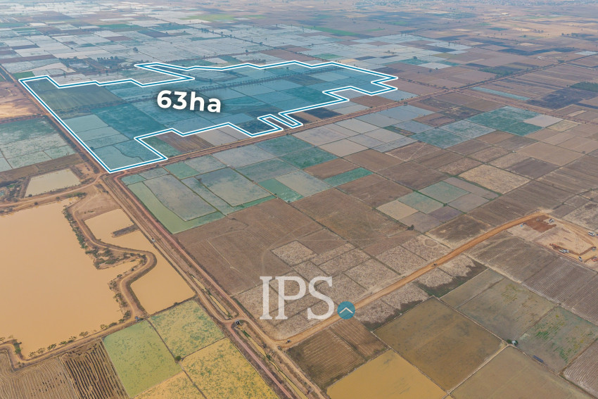 63 Hectares Land For Sale - Khsach Kandal, Kandal