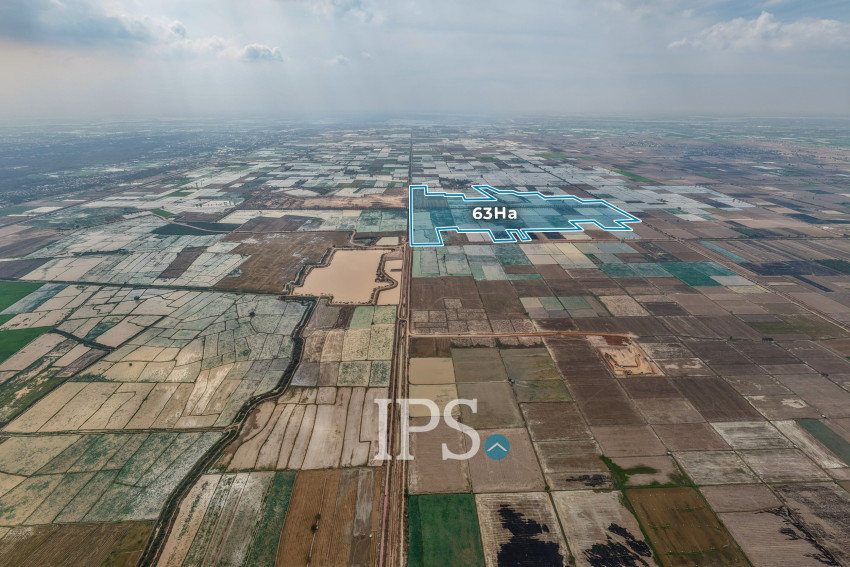 63 Hectares Land For Sale - Khsach Kandal, Kandal