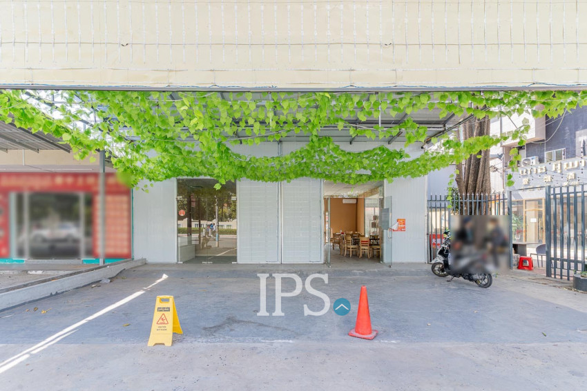 110 Sqm Retail Space For Rent - Tonle Bassac, Phnom Penh