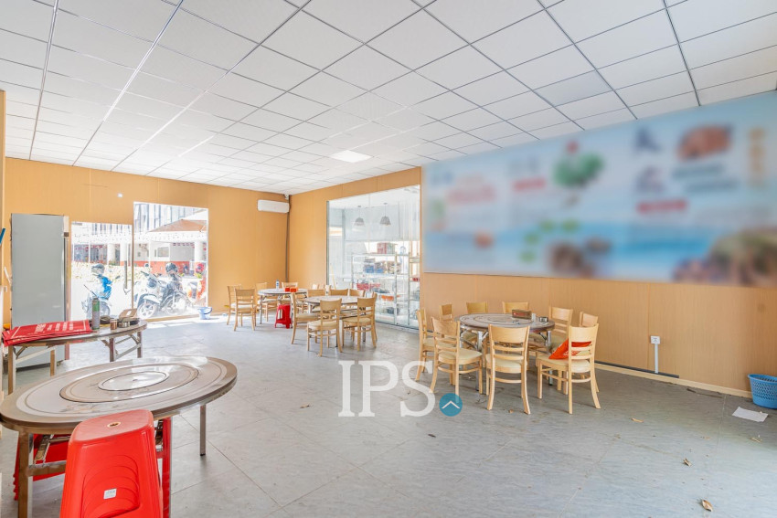 110 Sqm Retail Space For Rent - Tonle Bassac, Phnom Penh