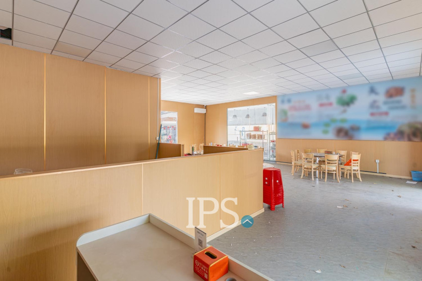 110 Sqm Retail Space For Rent - Tonle Bassac, Phnom Penh