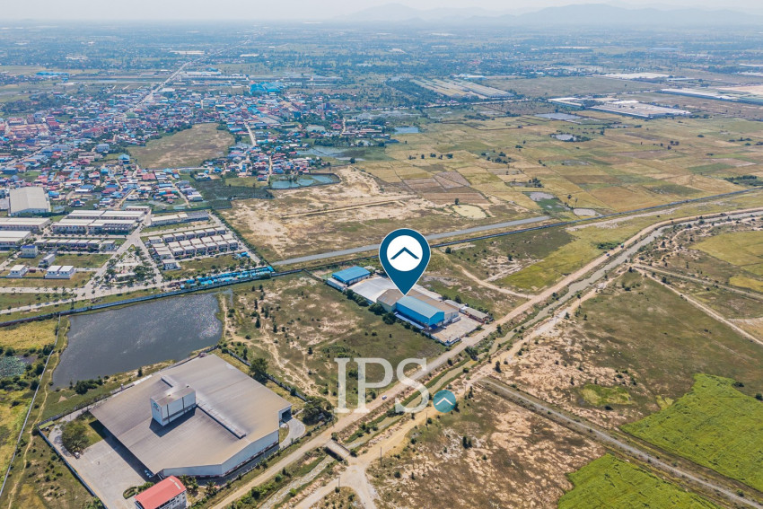 12,493 Sqm Land with Factory For Sale - Samraong Tong, Kampong Speu