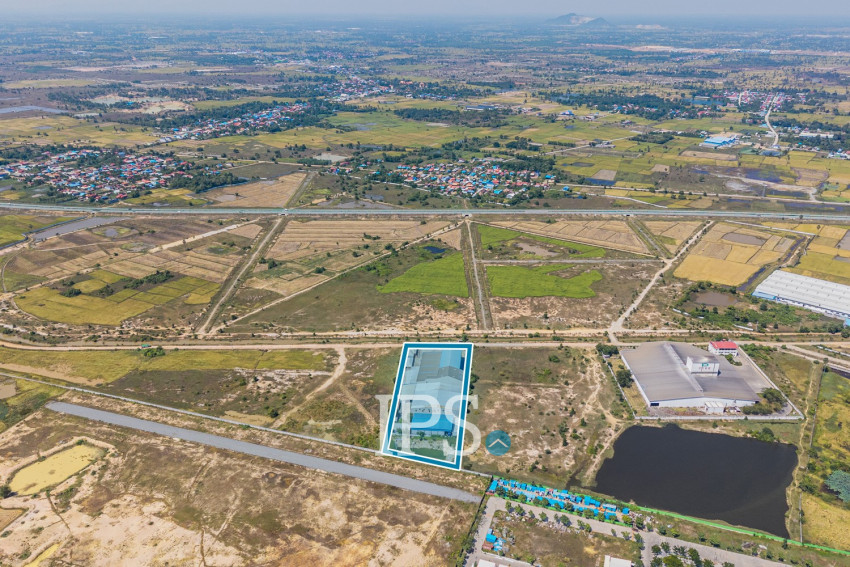12,493 Sqm Land with Factory For Sale - Samraong Tong, Kampong Speu