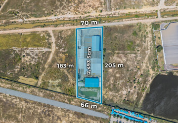 12,493 Sqm Land with Factory For Sale - Samraong Tong, Kampong Speu thumbnail
