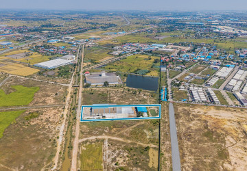 12,493 Sqm Land with Factory For Sale - Samraong Tong, Kampong Speu thumbnail