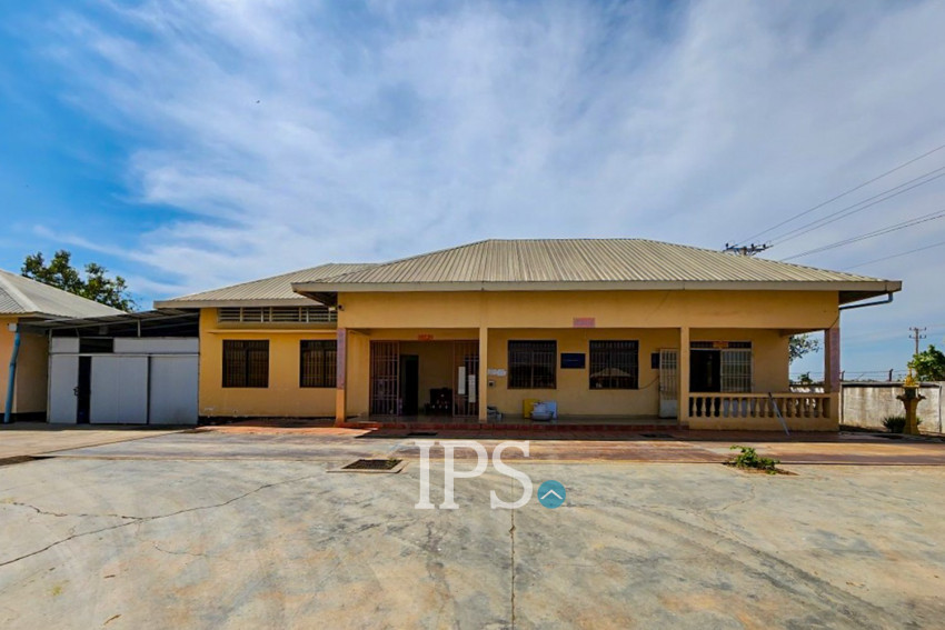 12,493 Sqm Land with Factory For Sale - Samraong Tong, Kampong Speu
