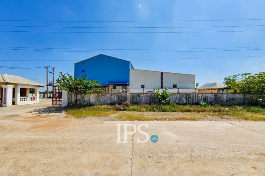 12,493 Sqm Land with Factory For Sale - Samraong Tong, Kampong Speu