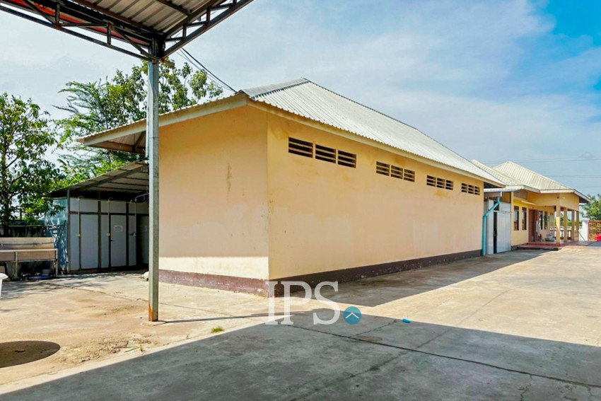 12,493 Sqm Land with Factory For Sale - Samraong Tong, Kampong Speu