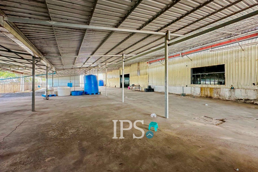 12,493 Sqm Land with Factory For Sale - Samraong Tong, Kampong Speu