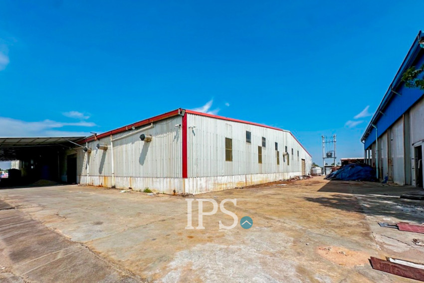 12,493 Sqm Land with Factory For Sale - Samraong Tong, Kampong Speu